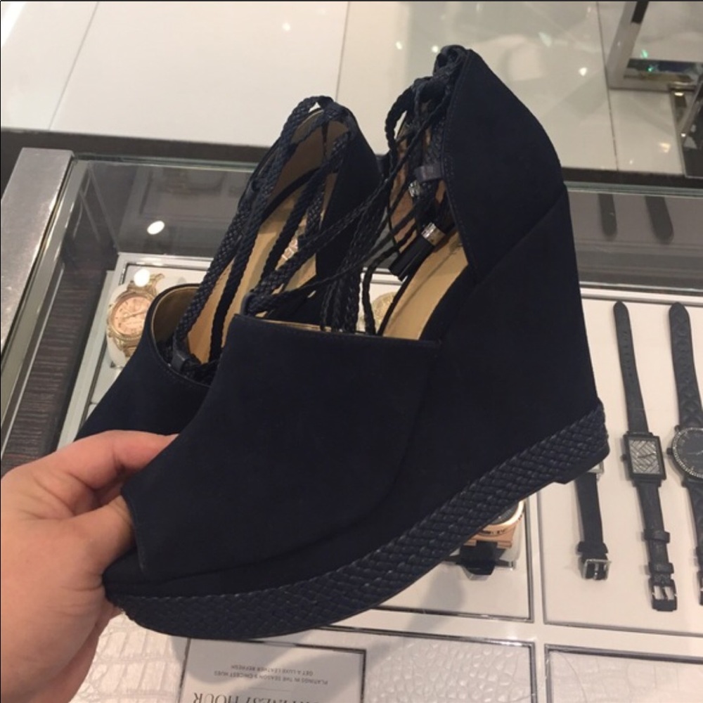 Michael Kors Suede Wedges